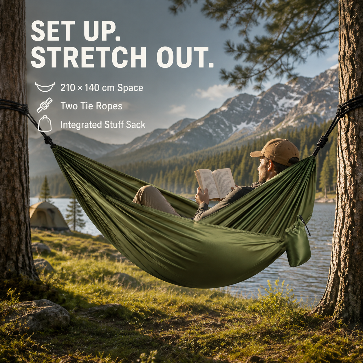 Portable Camping Hammock