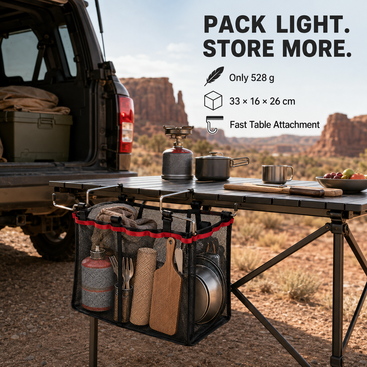 Camping Trash Bag Holder